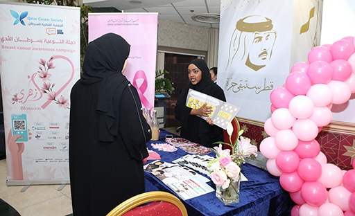 أزهري حملة وطنية للتوعية بسرطان الثدي Qcs